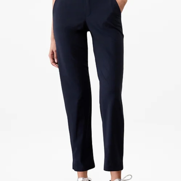 Athleta Brooklyn Ankle Pants Navy - Picture 2 of 6